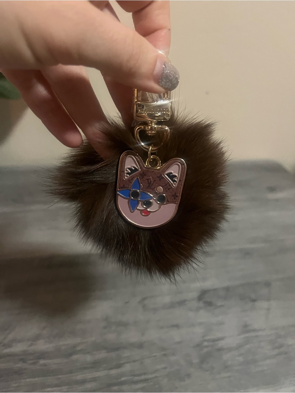 Pom Keychain Accessory - Picture 2 of 5